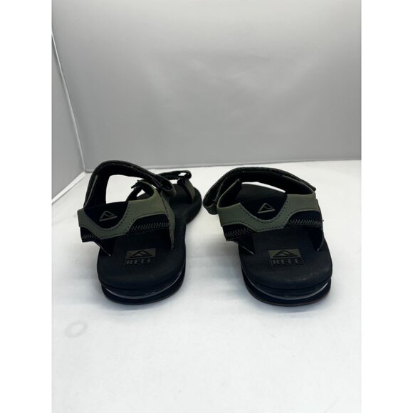 Reef Mens size 8 Fanning Baja Bottle Opener Sandal, Olive green, - Picture 7 of 9